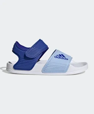 Adidas Adilette Velcro Closure Sandals - Blue