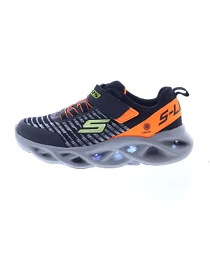 Skechers Twisty Brights LED Shoes - Navy