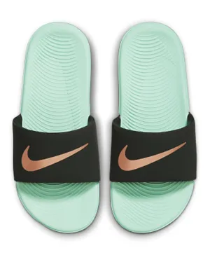 Nike Kawa Slides - Green