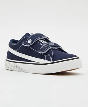Beverly Hills Polo Club Velcro Closure Sport Shoes - Navy Blue