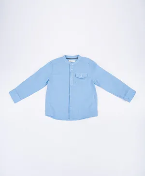 Adams Kids Henley Shirt - Blue