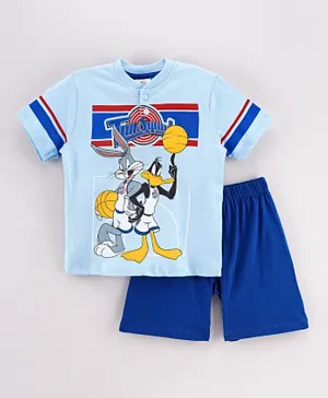 Looney Tunes Space Jam Pajama Set - Royal Blue