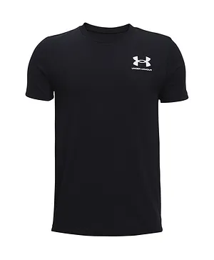Under Armour UA Sportstyle Left Chest T-Shirt - Black
