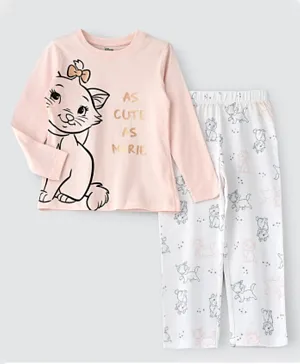 Disney Marie Cat Pyjama Set - Pink