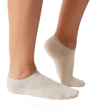 Prickly Pear Ribbed Ankle Socks - Pack of 3