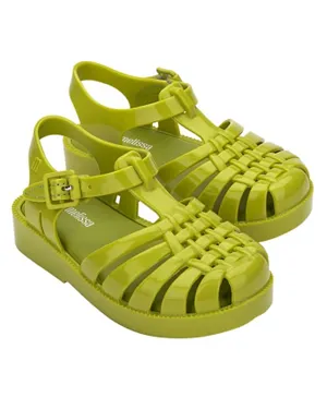 Mini Melissa Possession Sandals - Green