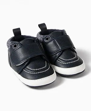 Zippy Velcro Closure Shoes - Dress Blue