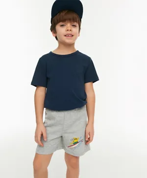 Trendyol Minions  Knitted Shorts - Gray
