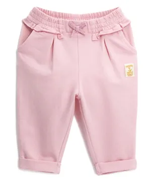 Original Marines Patched Logo Trousers - Pink
