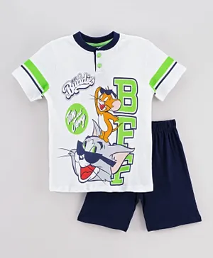 Disney Tom and Jerry Nightsuit - Navy