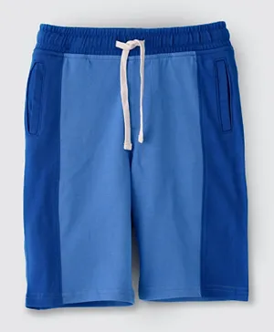 Jam Elastic Waist Shorts - Blue
