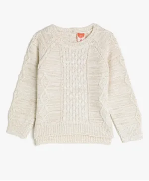 Koton Knitted Sweater - Beige
