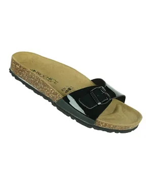 Biochic Single Strap Sandals 012-480 1837 - Black