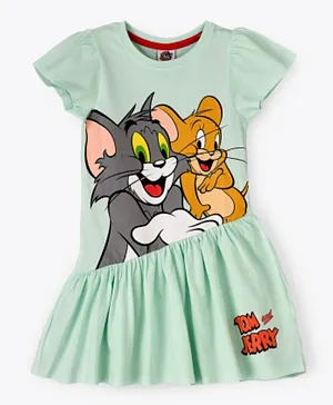 UrbanHaul X Warner Bros Tom & Jerry Dress - Green