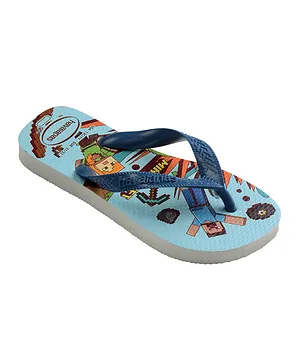 Havaianas Minecraft Flip Flops - Blue