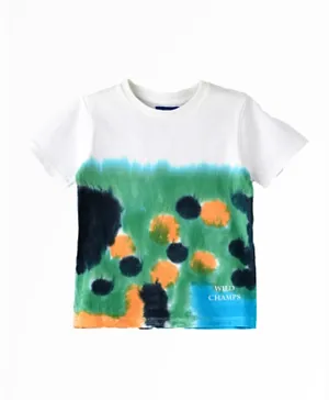 Jam Wild Champs Graphic & Printed T-Shirt - Multicolor