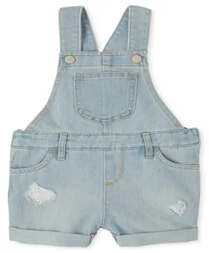 The Children's Place Dungaree - Ice Wash