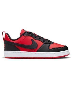 Nike Court Borough Low Recraft BG Lace Shoes - Red & Black