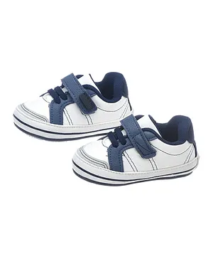 Klin Velcro Closure Shoes - White