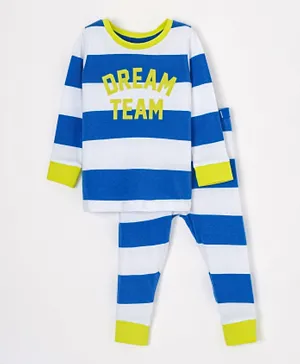 Minoti 2 Piece Dream Team Pyjama Set - Blue