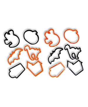 Party Magic Halloween Cookie Cutters Pack of 12 - Multi Color