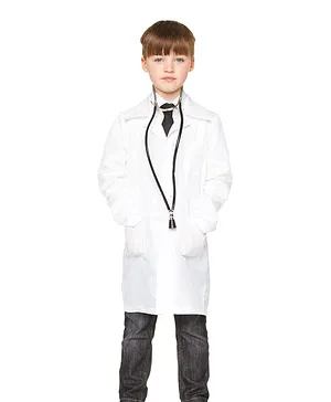 Mad Toys Doctor Kids Professions Costume - White