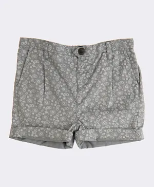 FG4 Paisley Supra Shorts - Grey