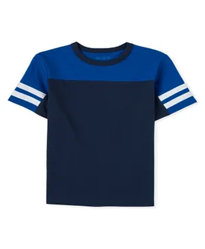 The Children's Place Half Sleeves T-Shirt - Navy