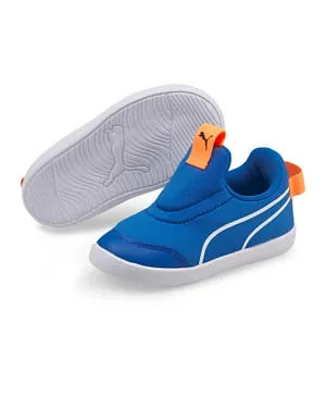 PUMA Courtflex v2 Slip On Inf Shoes - Victoria Blue