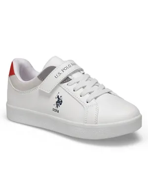 U.S. POLO ASSN. Arnold Beyaz Kirmizi Sneakers - White