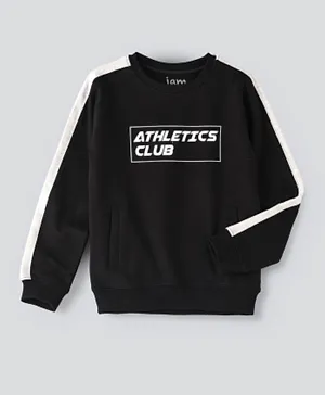 Jam Athletics Club Sweatshirt - Black
