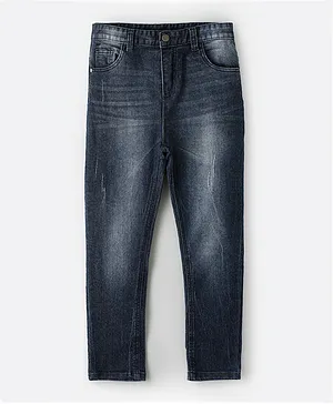 Jam Ribbed Effect Jeans - Dark Grey
