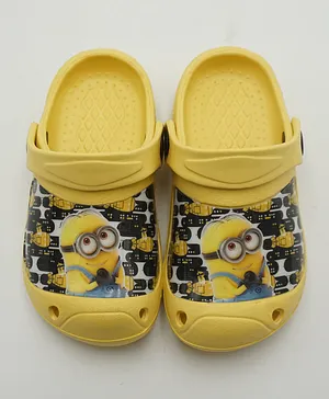 R&B Kids Minions Clogs - Yellow