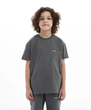 TWAN 4Seasons Kids Organic Oversized T-shirt - Grey