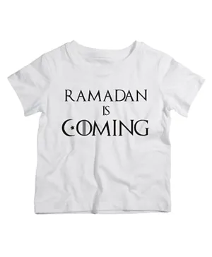 Twinkle Hands Ramadan is Coming T-Shirt - White