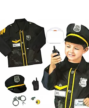 Brain Giggles Police Costume - Black