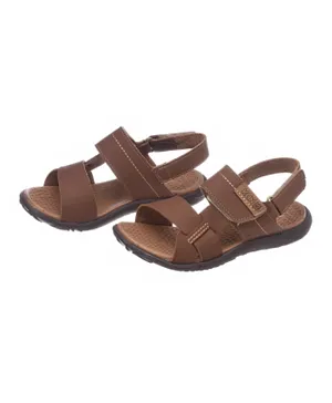 Klin Backstrap Sandals - Brown