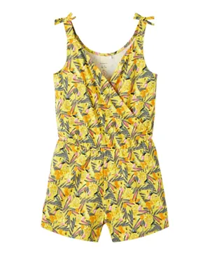 Name It All Over Printed Sleeveless Jumpsuit - Multicolor