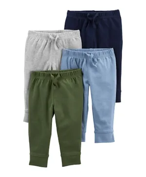 Carter's 4 Pack Pull On Pants - Multicolor