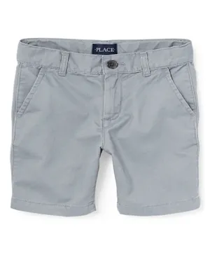 The Children's Place Chino Shorts - Fine Grey