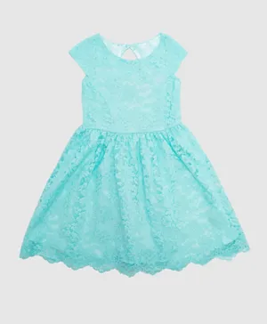 The Children's Place Mommy And Me Lace Dress - Green