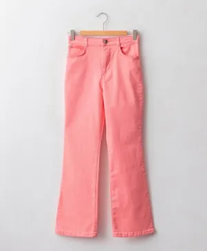 LC Waikiki Basic Cotton Trousers - Pink