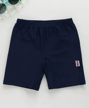 Coega Sunwear Elastic Waist Swim Shorts - Navy Blue