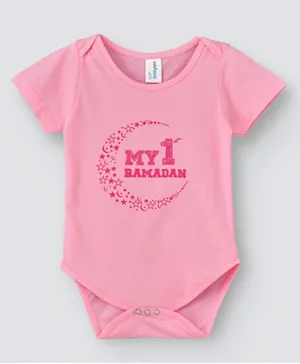 Babyqlo My 1st Ramadan Bodysuit - Pink