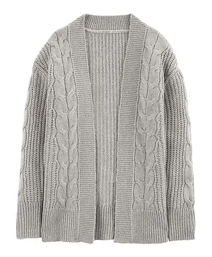 OshKosh B'Gosh Cable Design Cardigan - Grey