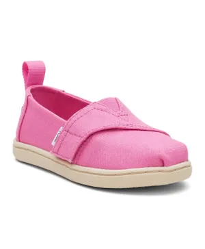 Toms Tiny Alpargata Shoes - Pink