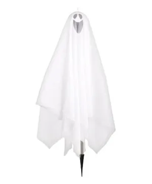 Halloween Party Centre Ghost Fabric With Metal Stake 3Ft