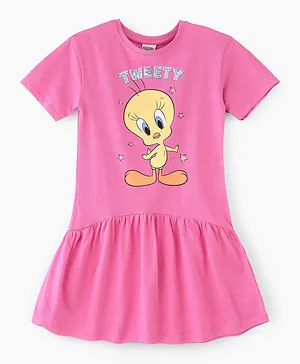 UrbanHaul X Warner Bros Tweety Dress - Pink