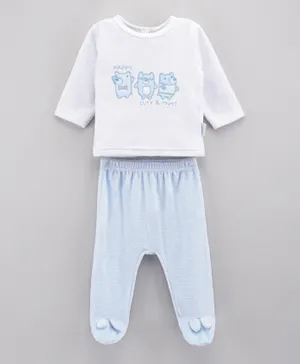 Babybol T-Shirt & Pants Set - White