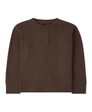 The Children's Place Solid Sweatshirt - Brown